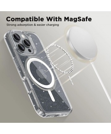 Tech-Protect FlexAir Hybrid MagSafe Case for iPhone 16 Pro Max - Clear