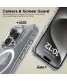 Tech-Protect FlexAir Hybrid MagSafe Case for iPhone 16 Pro Max - Clear