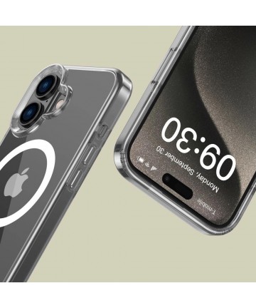 Tech-Protect FlexAir Hybrid MagSafe iPhone 16 Case - Clear