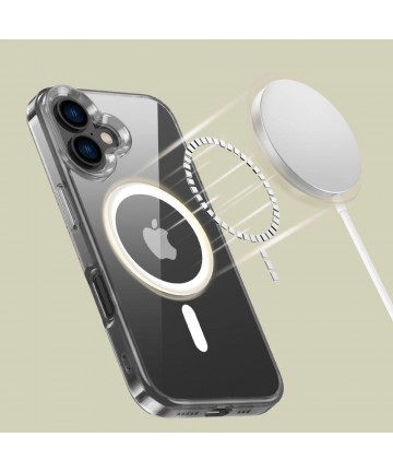 Tech-Protect FlexAir Hybrid MagSafe iPhone 16 Case - Clear