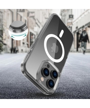 Tech-Protect FlexAir Hybrid MagSafe Case for iPhone 16 Pro - Clear