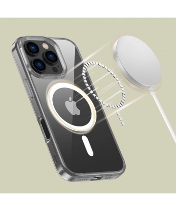 Tech-Protect FlexAir Hybrid MagSafe Case for iPhone 16 Pro - Clear