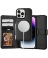 Tech-Protect Wallet MagSafe case with wallet for iPhone 16 Pro - black