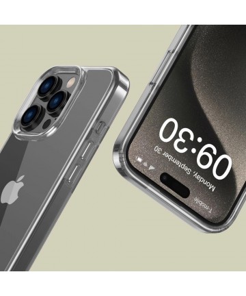 Tech-Protect FlexAir Hybrid Case for iPhone 16 Pro - Clear