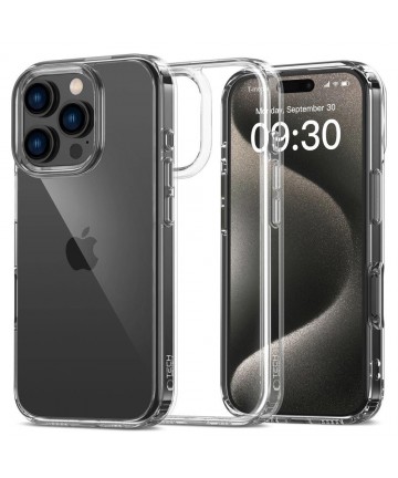 Tech-Protect FlexAir Hybrid iPhone 16 Pro Max Case - Clear