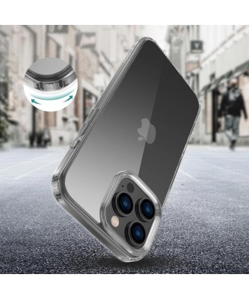 Tech-Protect FlexAir Hybrid iPhone 16 Pro Max Case - Clear