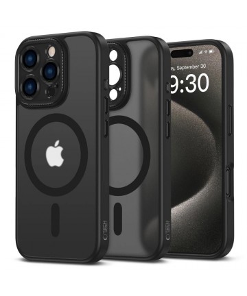 Tech-Protect MagCam MagSafe iPhone 16 Pro Max Case - Semi-Transparent