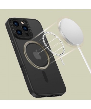 Tech-Protect MagCam MagSafe iPhone 16 Pro Max Case - Semi-Transparent