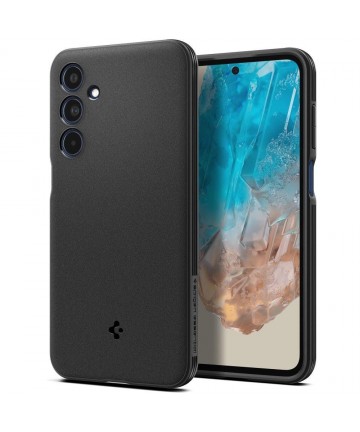 Spigen Essential SandBlast Case for Samsung Galaxy M35 5G - Black