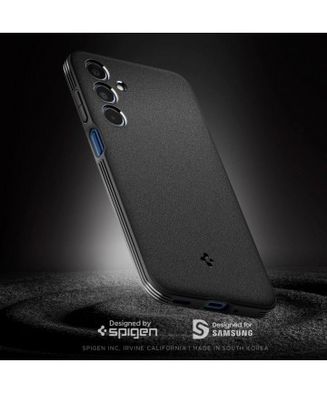 Spigen Essential SandBlast Case for Samsung Galaxy M35 5G - Black