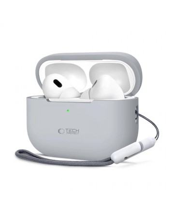 Tech-Protect Silicone Case for Apple AirPods Pro 1 / 2 - Gray