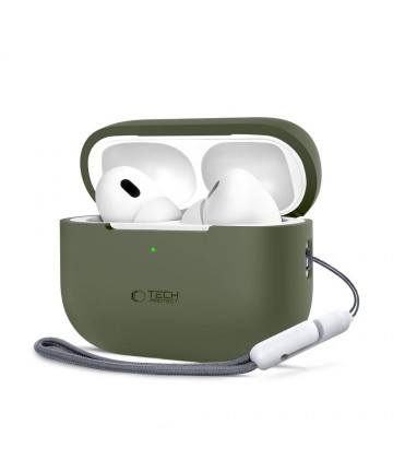 Tech-Protect Silicone Case for Apple AirPods Pro 1 / 2 - Green