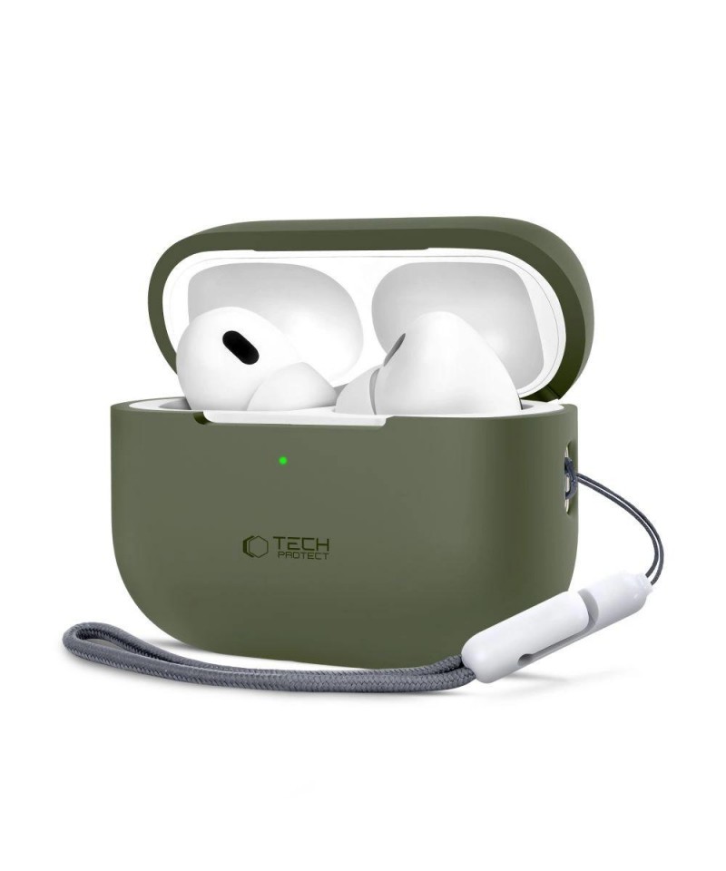 Tech-Protect Silicone Case for Apple AirPods Pro 1 / 2 - Green
