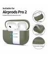 Tech-Protect Silicone Case for Apple AirPods Pro 1 / 2 - Green