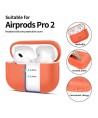 Tech-Protect Silicone Case for Apple AirPods Pro 1 / 2 - Orange