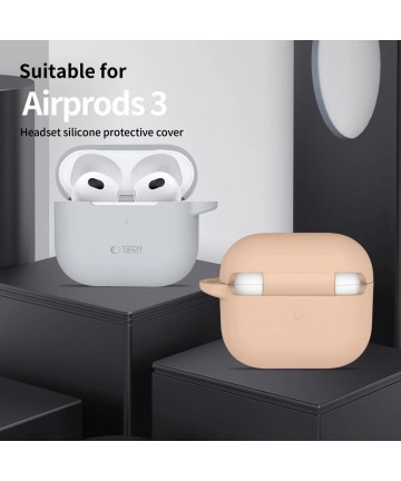 Tech-Protect Silicone Hook Case for Apple AirPods 3 - Orange