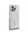 Guess IML 4G Background MagSafe iPhone 16 Pro Case - White