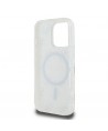 Guess IML 4G Background MagSafe iPhone 16 Pro Case - White