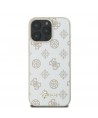 Guess Peony Script Logo MagSafe iPhone 16 Pro Case - White
