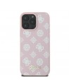 Guess Peony Script Logo MagSafe iPhone 16 Pro Case - Pink