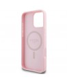 Guess Peony Script Logo MagSafe iPhone 16 Pro Case - Pink