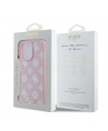 Guess Peony Script Logo MagSafe iPhone 16 Pro Case - Pink