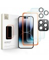 Tech-Protect Supreme Set Tempered Glass for iPhone 16 Pro Max - Transparent (3 pcs.)
