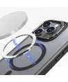 Tech-Protect MagStand MagSafe Case with Stand for iPhone 16 Pro - Semi-Transparent