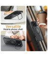 Tech-Protect MagStand MagSafe Case with Stand for iPhone 16 Pro - Semi-Transparent