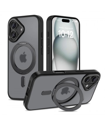 Tech-Protect MagRing MagSafe case for iPhone 16 - translucent