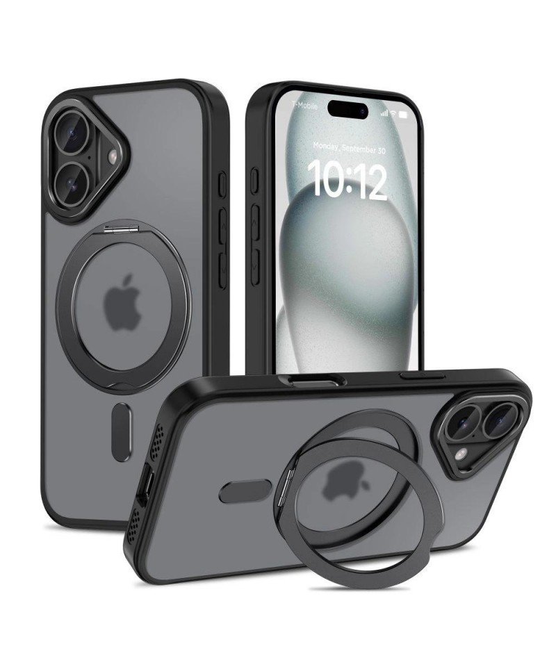 Tech-Protect MagRing MagSafe case for iPhone 16 - translucent