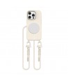 Tech-Protect MagNecklace MagSafe iPhone 16 Pro Case - Beige