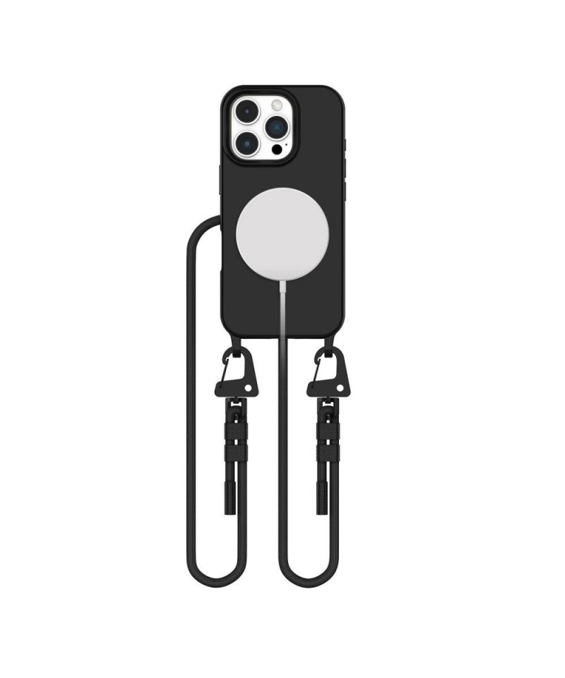Tech-Protect MagNecklace MagSafe Case for iPhone 16 Pro Max - Black