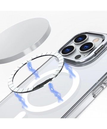 Tech-Protect MagStand MagSafe Case for iPhone 16 Pro - Clear