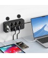 Tech-Protect PC6X6 Power Strip 6 Sockets 240V + 3xUSB-A + 3xUSB-C 200cm - Black