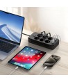 Tech-Protect PC6X6 Power Strip 6 Sockets 240V + 3xUSB-A + 3xUSB-C 200cm - Black