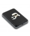 Karl Lagerfeld Powerbank inductive KLPB5FPGKSKCHK 16W 5000mAh black/black Karl&Choupette Head Pin MagSafe