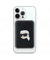 Karl Lagerfeld Powerbank inductive KLPB5FPGKSKIHK 16W 5000mAh black/black Karl Head Pin MagSafe