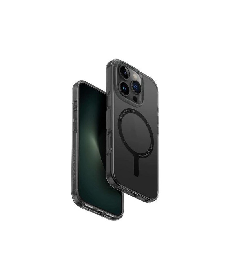 Uniq case Clario iPhone 16 Pro Max 6.9" Magclick Charging smoke