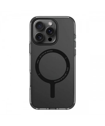 Uniq case Clario iPhone 16 Pro Max 6.9" Magclick Charging smoke