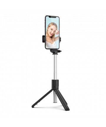 Selfie stick WRY1S telescopic tripod 0.7m for phone - black