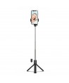 Selfie stick WRY1S telescopic tripod 0.7m for phone - black
