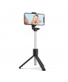 Selfie stick WRY1S telescopic tripod 0.7m for phone - black
