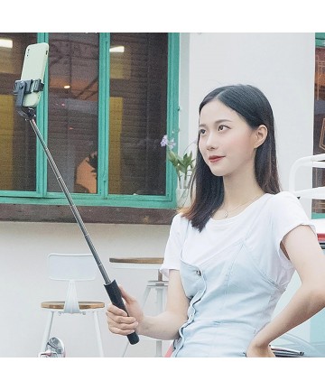 Selfie stick WRY1S telescopic tripod 0.7m for phone - black
