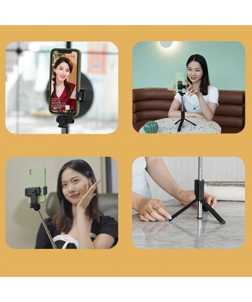 Selfie stick WRY1S telescopic tripod 0.7m for phone - black