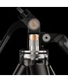 Selfie stick WH181D-Y1S 1.75m aluminum alloy telescopic tripod with dual lamp and phone holder - black