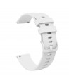 Silicone Strap for Huawei Watch GT2 / GT3 42mm - White