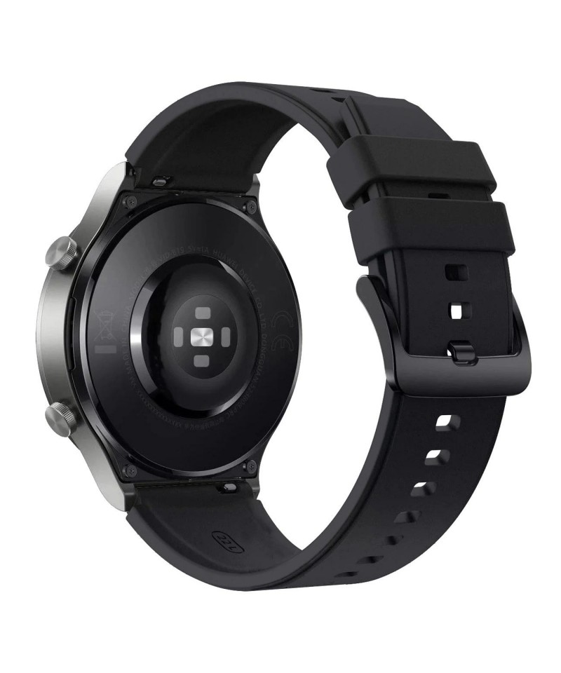 Silicone Strap for Huawei Watch GT 2 / 3 / 4 / 2 Pro / 3 Pro / 4 Pro / GT 2e - Black