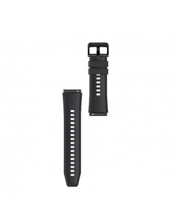 Silicone Strap for Huawei Watch GT 2 / 3 / 4 / 2 Pro / 3 Pro / 4 Pro / GT 2e - Black
