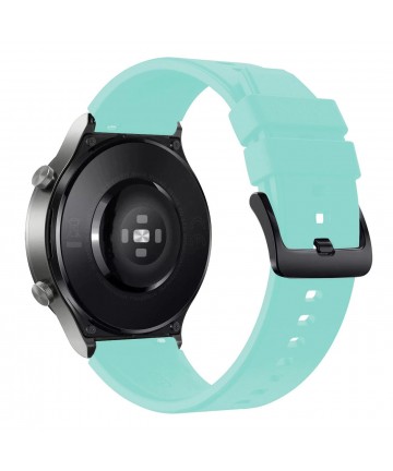Silicone Strap for Huawei Watch GT 2 / 3 / 4 / 2 Pro / 3 Pro / 4 Pro / GT 2e - Light Green